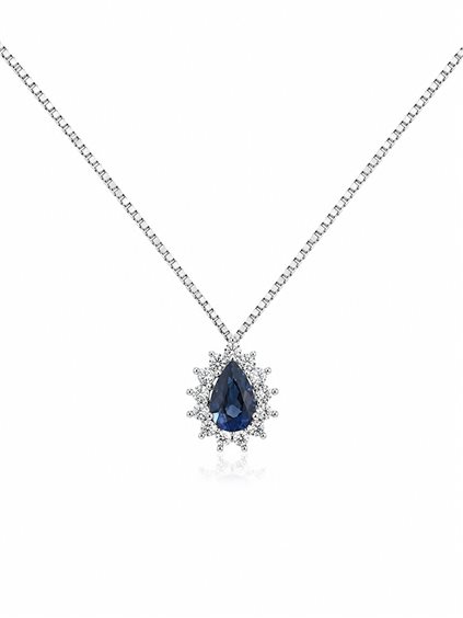 Collar Cianfrone Gioielli Mujer in Oro Zaffiro 0.77 Ct COOR-22-198 - COOR-22-198